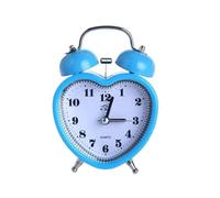 Desk Alarm Clock For Students Alarm Clock Battery Operated For Office Workers Lightweight Portable Design Snooze Function Extra Loud Portable Silent Wake Up Extended Battery Life Compact Design(Blue_2