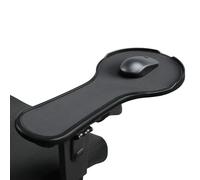 Desk Arm Rest Pad, Soporte de brazo para ordenador, antideslizante, ajustable, fijación de la silla, Sturdy Build, ergonómica Elbow Extension Mat for Office Apartment Dormitory Home Setup, 49 x 22 x 3