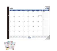 Desk Calendar 18-Month Planning Scheduling Toosk planners time management l