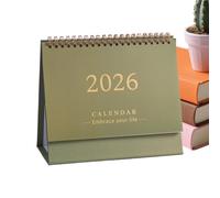 Desk Calendar - 19x16x8cm Wall Planner | Paper 2026 Daily Plãnner July 2025 To December 2026 | Desktop Planner - Korean Style Office School Home Organizer Decor Display for Family Schedules