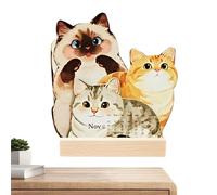 Desk Calendar - 2026 Daily Planner Cute Cats Dogs Pattern | Compact Page with Layout, Functional Organizer for Appointments Notes and Holiday Tracking in Bedroom Living Room Kitchen Apartment