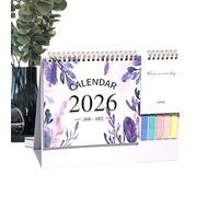 Desk Calendar - 2026 Monthly Planner Aesthetic Thick Paper Pad Schedule Organizer Office Supplies Home Apartment School Planning for Teachers Students Women Daily Work Study Management