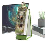 Desk Calendar 2026 - Oil Painting Vintage Art Style Planner | Elegant Desktop Monthly Schedule Organizer, Aesthetic Calendar Perfect for Home Office School Study Table, 335g 18x8x6cm Multicolor Paper