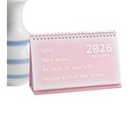 Desk Calendar 2026, Portable Monthly Planner Decor - Aesthetic Desk Calendar Planner | for Teachers Classrooms Offices School Family Fridge Home Work Kids