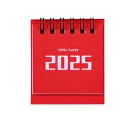Desk Calendar - Academic Year Calendar | Desk Calendar 2024-2025 | Small Table Calendar From Aug. 2024 TB Dec. 2025 | Writable Flipping Academic Year Desk Calendars For Home School & Clear Printing