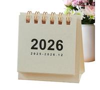 Desk Calendar, Month Organizer, 2.56x2.76x1.18 Inches, Daily Monthly Tear Off Planning Calendar, Date Chart, for Home, Notes and Reminders, School, Dorm, Classroom,