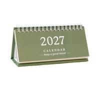 Desk Calendar Spiral Binding Standing - - - 2027 Agenda Organizer Date Desk
