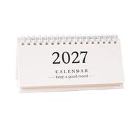 Desk Calendars Spiral Binding Standing 2027 Date Schedule