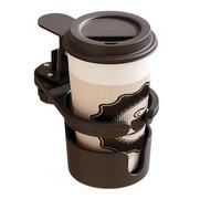 Desk Cup Holder, Adjustable 360° Rotating Coffee Cup Holder, Anti-Spill and Anti-Fall Drink Organizer, Table Edge Clamp Holder, Convenient Desk Drink Storage Solution