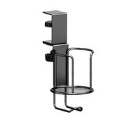 Desk Cup Holder, Clip On Mug Mount, Adjustable Hook-On Water Bottle Stand for School Work & Dorm Use, Non-Slip Desk Attachment for Coffee Tea Drink Storage and Space Saving Setup