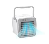Desk Evaporative Fan, 3-Speed Humidifier Blower, Adjustable Airflow Setting, Built-In Water Tank, Quiet Cooling Operated, Ideal for Enhancing Air Comfort in Bedrooms, RVs, Kitchens