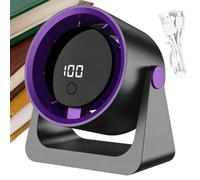 Desk Fan 100 Speed Angle Adjustable Clip On Quiet Rechargeable,Office