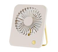 Desk Fan - 180° Tilt Table Cooling Device, USB Powered Quiet Air Circulator, Portable Cooling Fans With Handle | Compact Personal Desktop Fan For Office Gym School Beach Travel