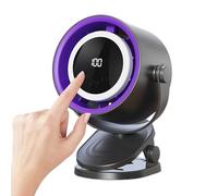 Desk Fan - 2 In 1 Portable Fan With Night Light | Multifunctional Clip Fans | USB Rechargeable Fans Wth LED Display, 1level (lights), Long Battery Life, Mount Design,Campers, Tent, Festival, Caravans