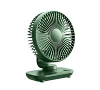 Desk Fan - 2000mah Oscillating Cooler | Cordless Rechargeable 5 Speed Air Circulator For Home Bedroom Living Room Kitchen Office Indoor Outdoor