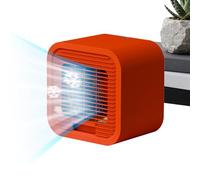 Desk Fan, 3 Speed Quiet Recargable Cooling Mini Fan, Battery Operated Portable Small Fans For Home Bedroom Office Dorm Work Travel Outdoor Camping Summer Tent Beach Cruise Picnic Air Cooling Use