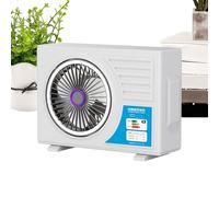 Desk Fan - Multi-Mode Angle Adjustable Rechargeable, 1 Unit Tabletop Cooling Bedside Fan, Cordless Motor With Pivot Base, Home Supply, Personal Air Blower For School, Camping And Fishing Trips