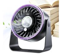 Desk Fan Rechargeable - Portable Powerful Quiet Cooler