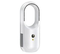 Desk Fan Rechargeable Powerful Multifunctional Bladeless Tower Fan
