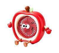 Desk Fan Small Quiet - ABS Mini USB Rechargeable Portable Cooling Device