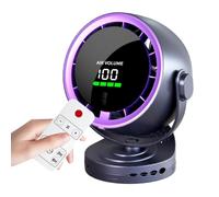 Desk-Fan with Remote Control, Cordless Table-Fan, Digital Display-Fan