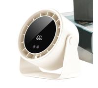 Desk Fans Small Quiet - 6.81" Table Fan Touch Control Long Lasting Power