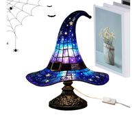 Desk Lamp | Witch Hat Shape Bedside Decorations | Desk Lampexcessive Outer Heat Generation Under Any Brightness Setting. It Fits Well For Families With Pets That Wander Around Your Study Or Work Area