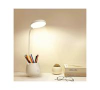Desk Lamps for e Office, Led Desk Light with Pen Holder Phone Holder, 3 Color Light Modes, Eye-caring Reading Night Light for Students Kids, Table