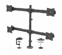 Startech Brazo Articulado Para 4 Monitores One Size Black