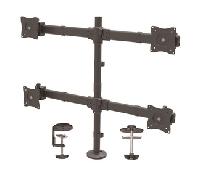 Startech Brazo Articulado Para 4 Monitores One Size Black