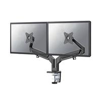Neomounts Brazo de monitor DS70-810BL2 – Doble 17-32" resorte de gas negro giro 360°