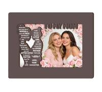 Desk Photo Frame,Mothers Day Small Display Home Decor,Fathers Day Memorial Picture Frame - for Dad Mom Living Room Bedroom Study Office Table Daily Birthday Party