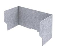 Desk Privacy Panel - Partición plegable | Testing Dividers for Classroom, Office, Desktop, Table with Easy-to-Clean Surfaces, Portable Design, Study Room, Library, Bedroom, Workspaces Organization