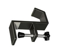 Desk Purse Holder - Adjustable No Punching Hook, Strong Metal Grip, Multi Functional Hanger with Space Saving Design, Stocking Holder for Fireplace, Hotel, Dormitory