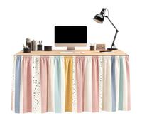 Desk Skirt | 75x180cm Colorful Back to School Table Cloth