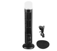 Desk Tower Fan Bladeless Desk Standing Blower Lessly Into Any Ro With Light