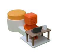 Desk Toys, Printing Desk Toys, Office Relaxation Compact Display Lightweight Build, Decor Sculpture Sensory for Boys Teen Easter Home School Girls Boys 4.72 Inches