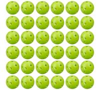 Deskium 36 pelotas de béisbol de plástico para práctica, bolas de entrenamiento huecas para golpear, lanzar y atrapar en interiores, ideales para escuelas y clubes