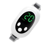 Deskium Dispositivo de ayuda para dormir, portátil de mano con pulso para aliviar la ansiedad, pantalla LED, control de 3 botones, correa de muñeca ajustable, dispositivo de alivio del insomnio