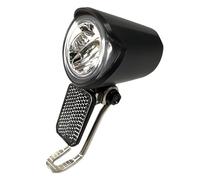 Deskium E-Bike - Luz delantera LED de 6 V-60 V, con conector de 2 pines, resistente a la intemperie, soporte de metal, equipo de iluminación de seguridad para ciclismo nocturno