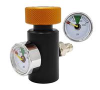 Deskium Paintball - Adaptador de tanque de CO2, adaptador de llenado remoto de Paintball con calibre de 3000 psi, conector de llenado rápido para sistemas remotos, rosca G1/2-14 para buceo y extinción