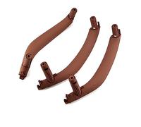 DESKONLOVE Asa interior Negro Beige Izquierda Derecha 3 Unids/set Manija De Puerta Interior De Coche Cubierta Embellecedora Para BMW x5 X6 F15 F16 2014 2015 2016 2017 2018(3Pcs LHD-Champagne)