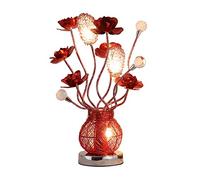 Deskps,Tableps,Readingp Deskp Bedroom Bedside Crystal Tablep Red Rose Wbirthday Led Night Light Tablep