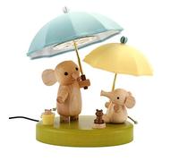 Deskps,Tableps,Readingp Deskp Wooden Led Tablep Bedsidepall Night Lightall Elephant Decoration Children Birthday Tablep