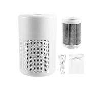 Desktop Air Purifier HEPA Filter with Negative Ion Technology Eliminates Formaldehyde Odors Smoke and Dust Particles