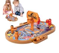 Desktop Basketball Game - Basketball Game Board | Small Basketballs Desk Games | Finger Basketballs Table Games | Interactive Educational Desktop Finger Ball Flipper Toy for Boys Girls Kids Children
