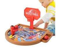 Desktop Basketball Game - Basketball Game Board | Small Basketballs Desk Games | Finger Basketballs Table Games | Interactive Educational Desktop Finger Ball Flipper Toy for Boys Girls Kids Children