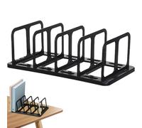 Desktop Book Organizer, Detachable File Holder, Sturdy Book Display 12.6x5.67in, Space Saving Design File Storage, Adjustable Books Stand for Room and Study