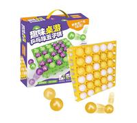 Desktop Bouncing Ball Game - Pong Game Toys | Family Celebration Tabletop Games Toy for Kids, Girls, Boys, Children | Fun Party Bounce Ball for Home, School, Holiday Gatherings