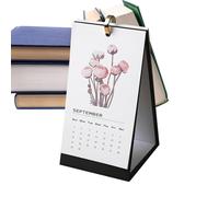 Desktop Calendar 2025, Floral Desktop Calendar 2025, Standing Calendar Planner, Personal Daily Planner for Work, Home and Office Use, Stylish Desktop Calendar for Organizing Your Year